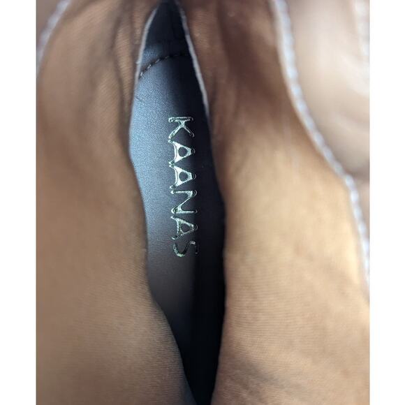 Kaanas Tan Ankle Boots - Picture 6 of 7